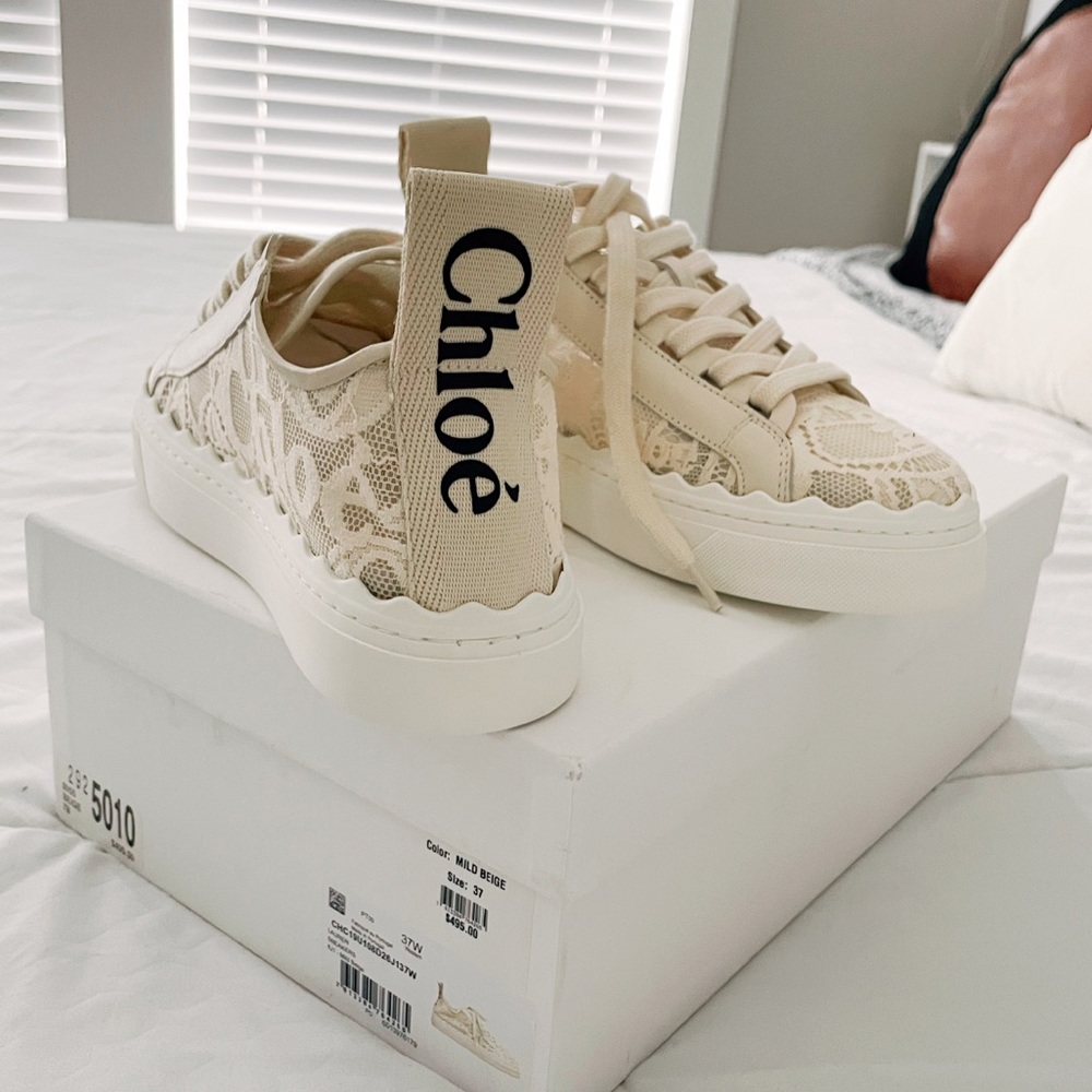 Chloe Lace Lauren Sneakers